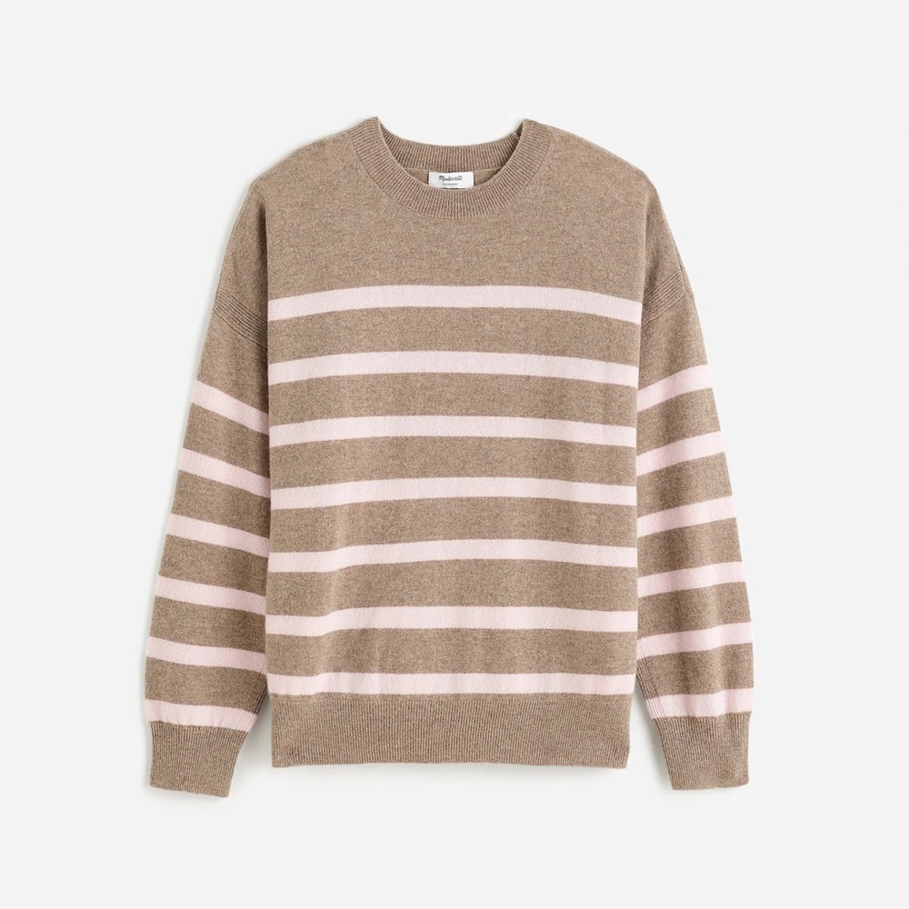Madewell Cashmere Relaxed Crewneck Sweater
